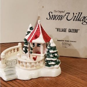 Department 56 Snow Village “ Village Gazebo”